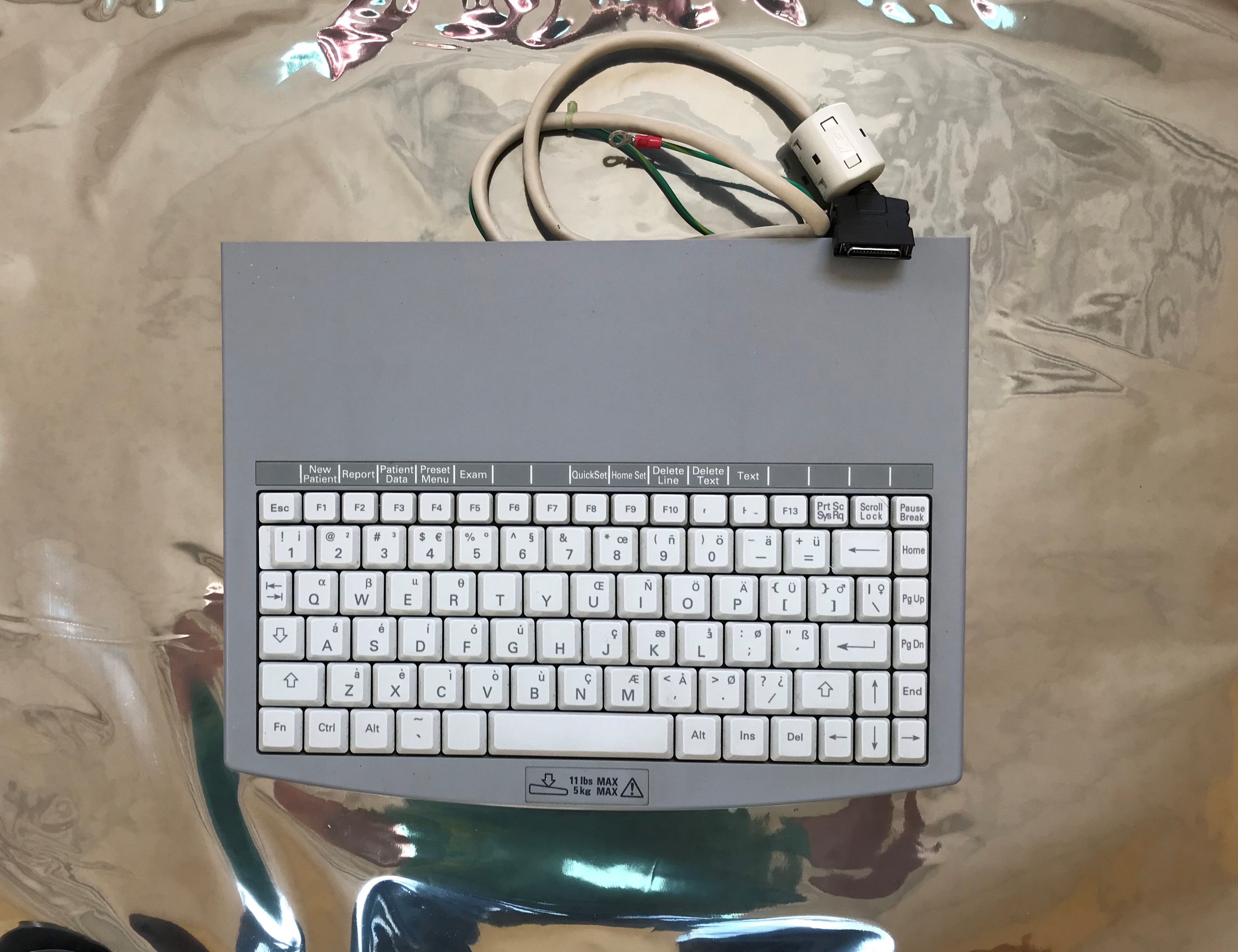 07485092 slide alphanumeric keyboard for siemens cv70 CCMS, Inc.